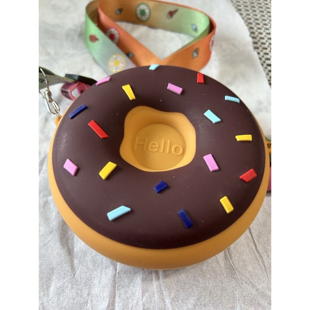 Cute Donut Toddler Crossbody Purse for Little Girls Mini Bag for Little Girls S
